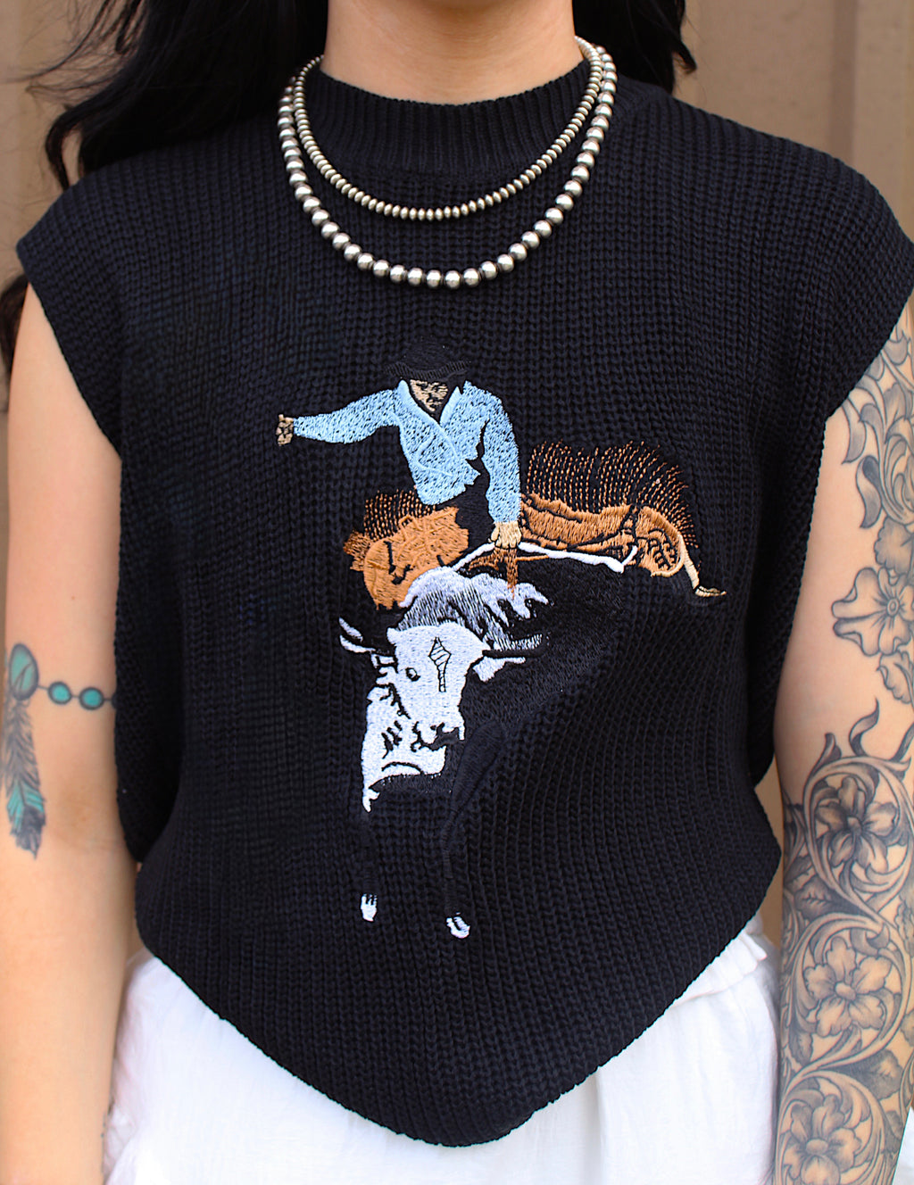 Rodeo Rider Knit Vest