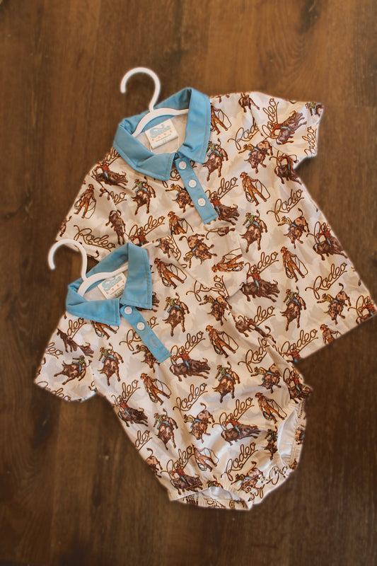 Rodeo Bull Rider Polo