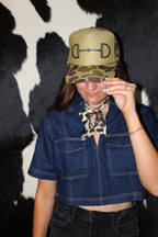 Camo Bit Trucker Hat