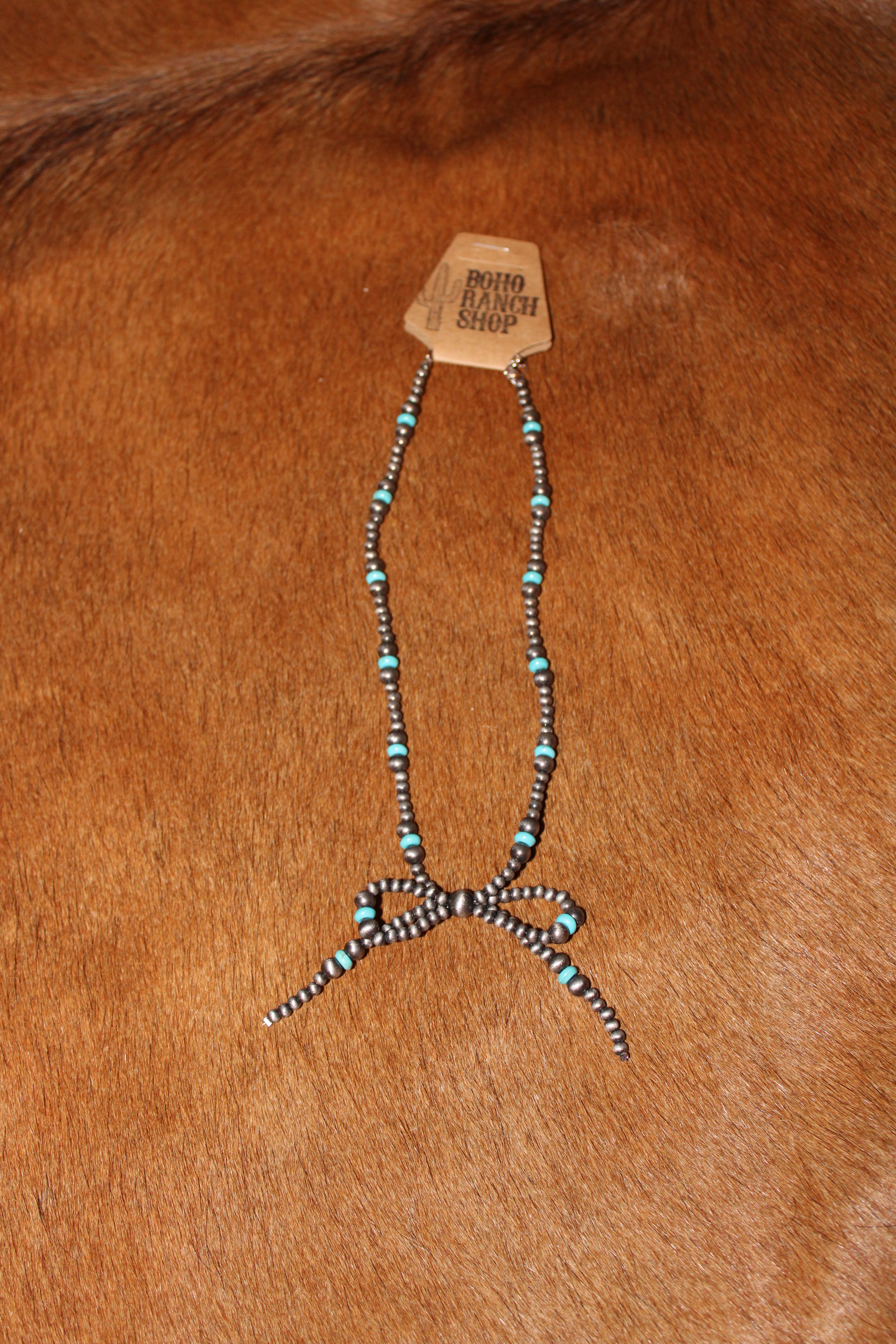 Bow Pendant Necklace