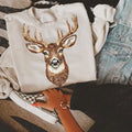 Bedazzled Deer Crew