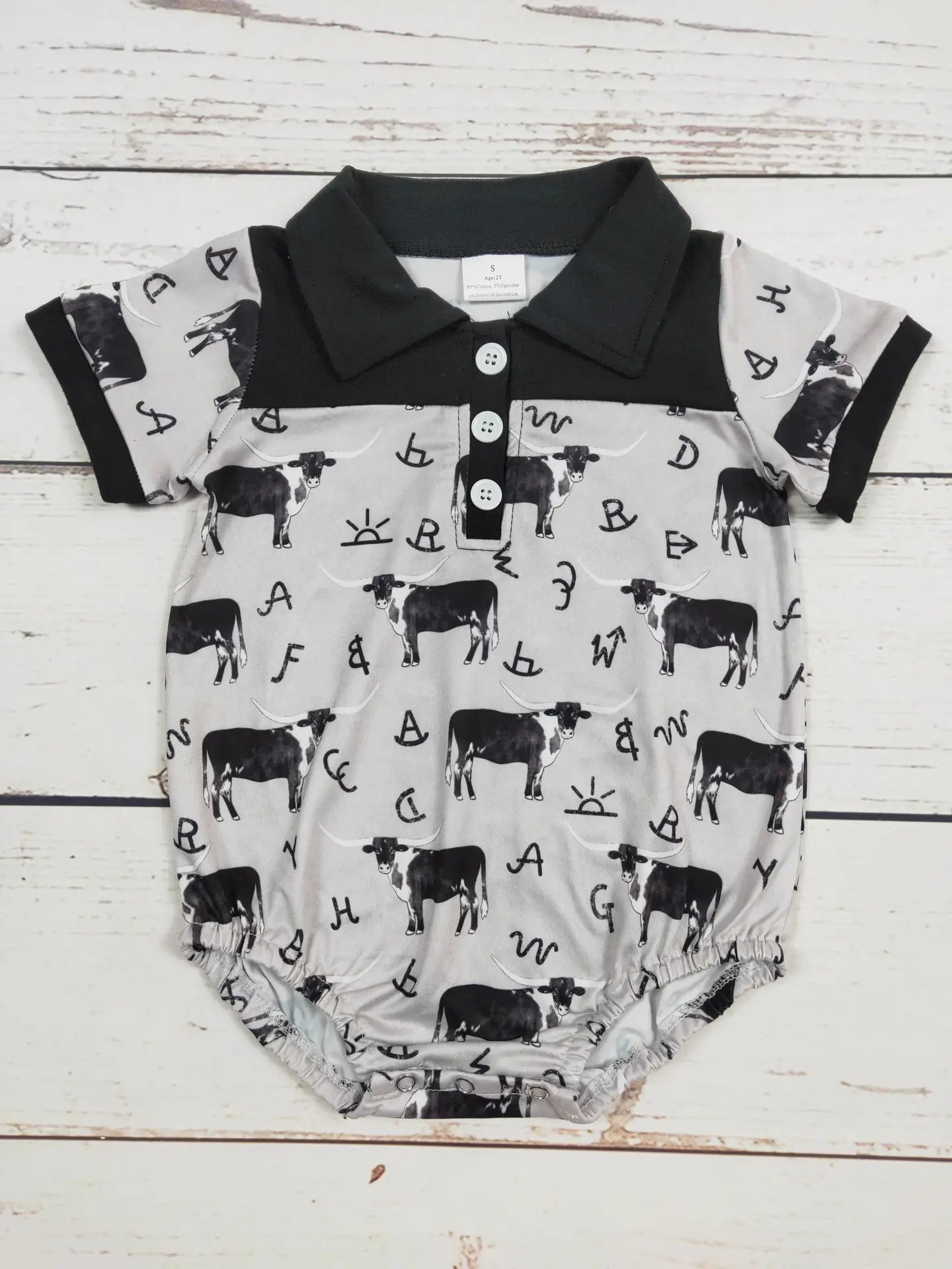 Cattle Tag Onesie
