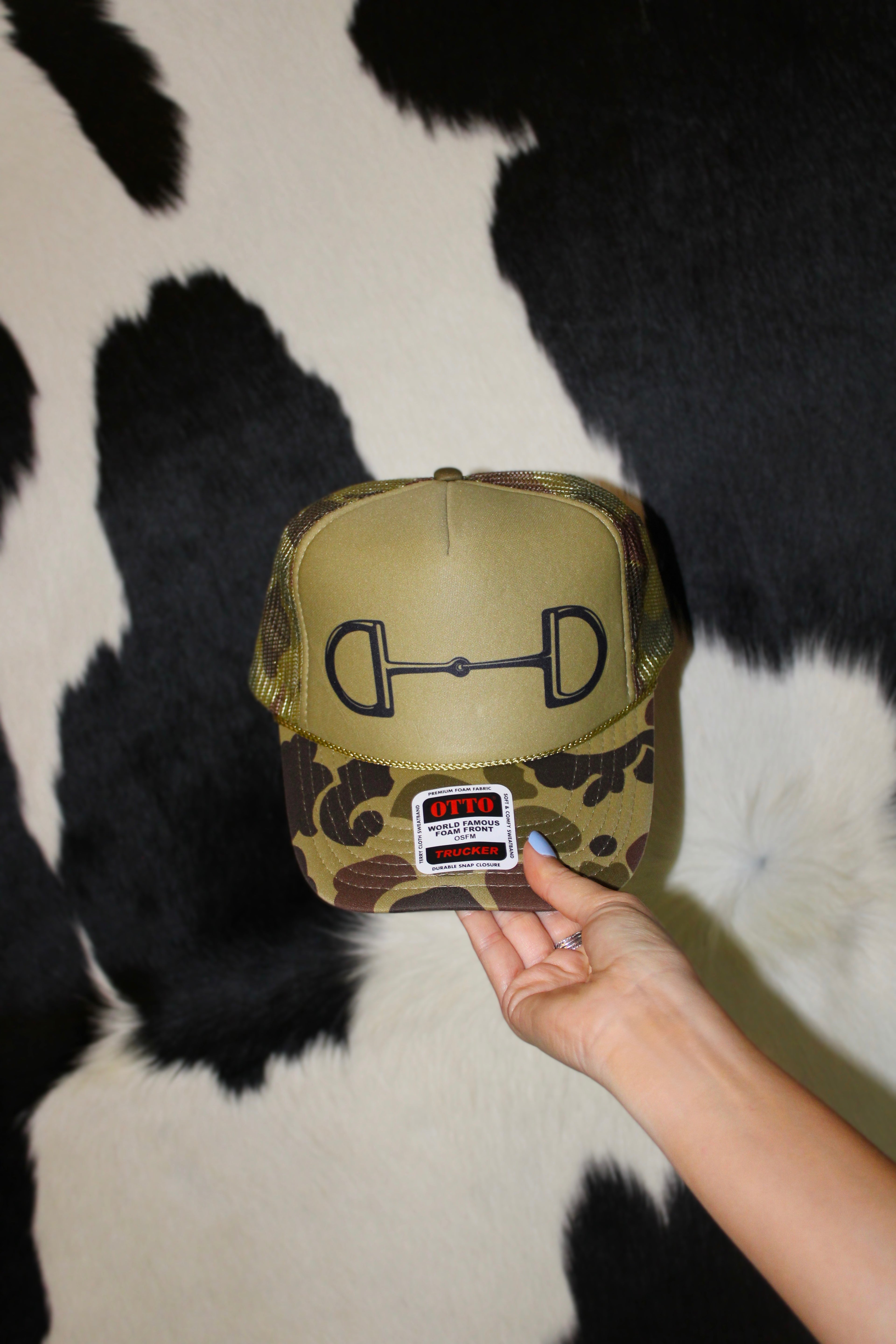Camo Bit Trucker Hat