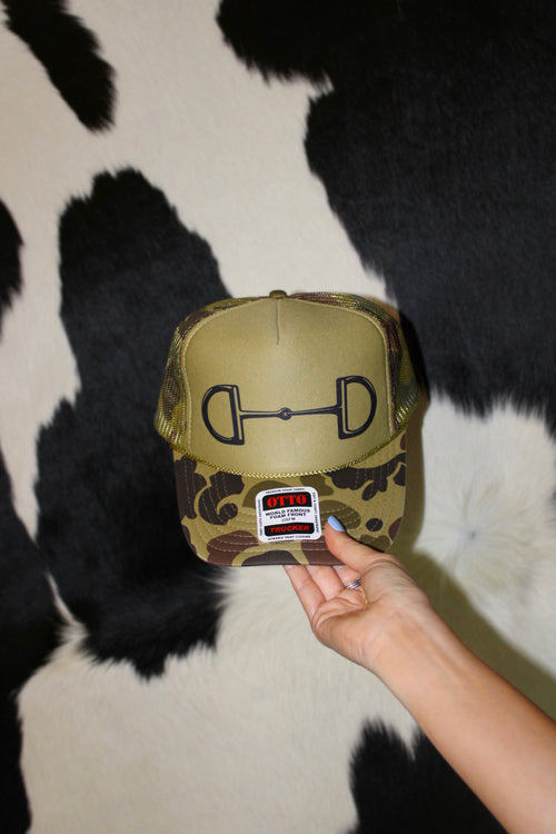 Camo Bit Trucker Hat