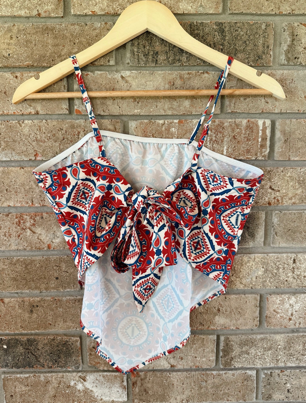 Bandana Pattern Top