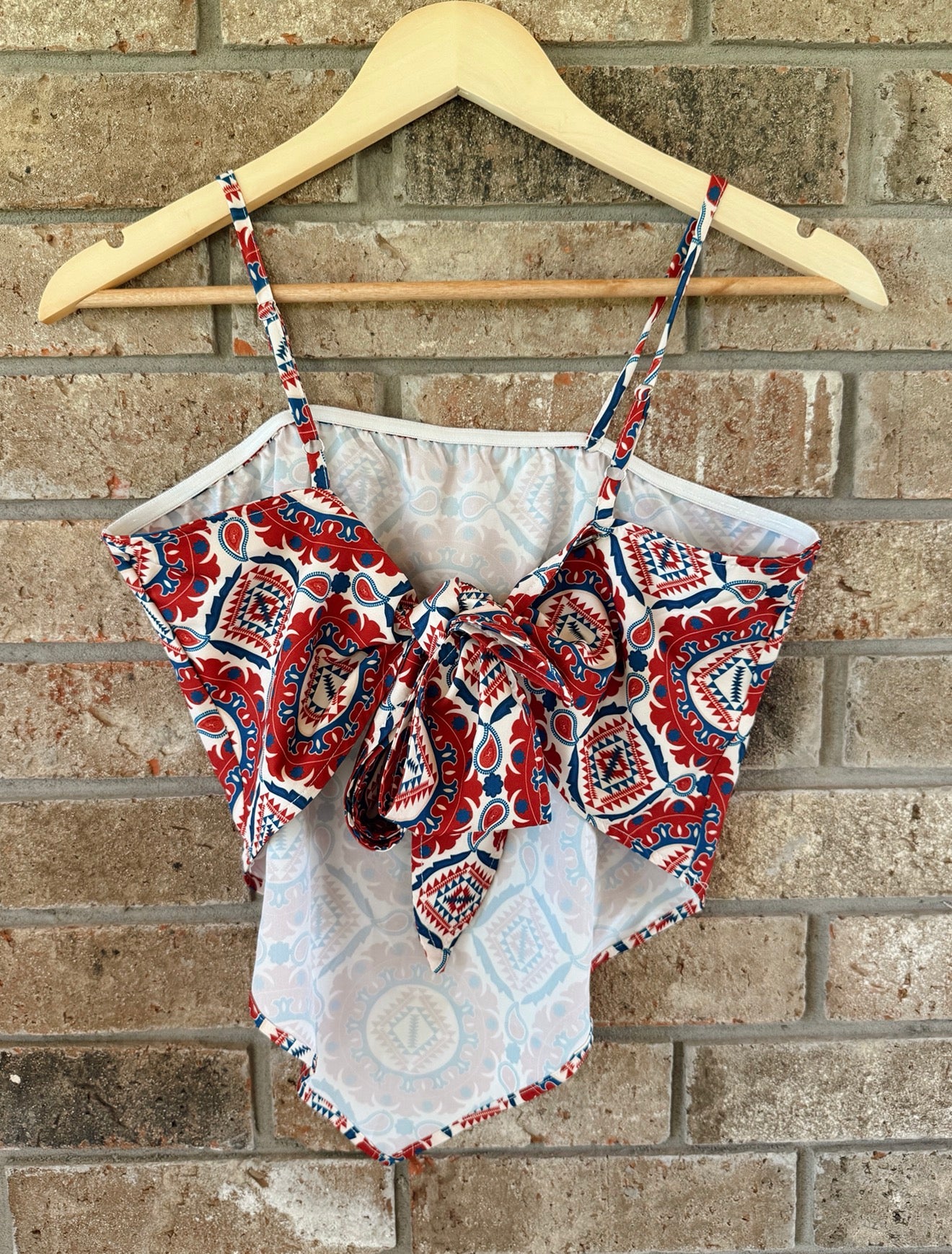 Bandana Pattern Top