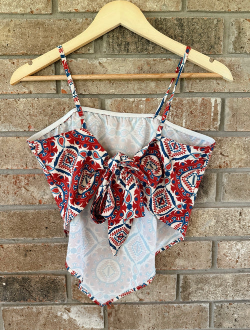 Bandana Pattern Top