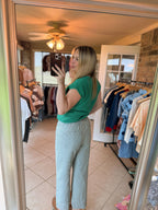 Pinstripe Jean