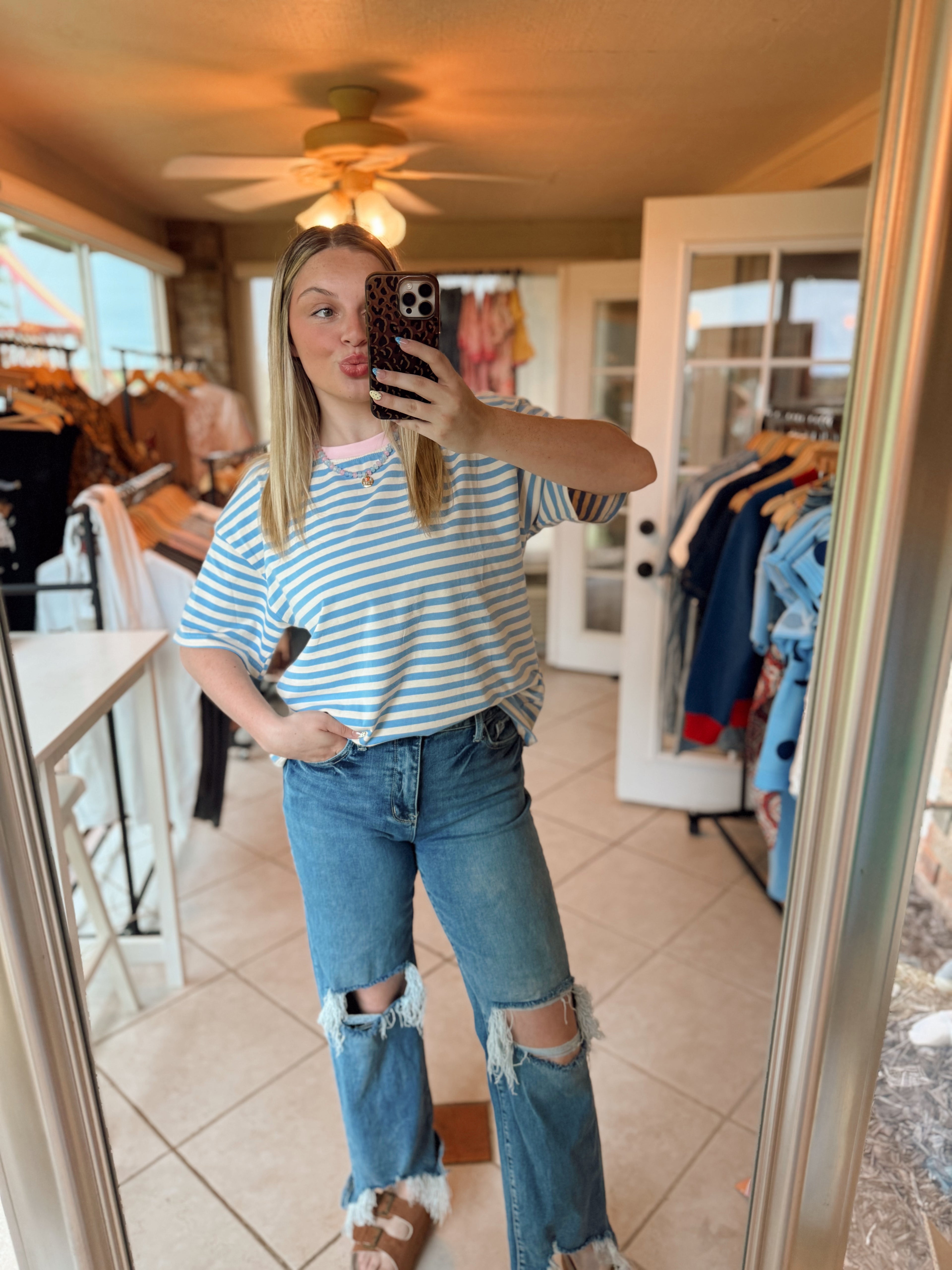 Seaside Stripe Tee