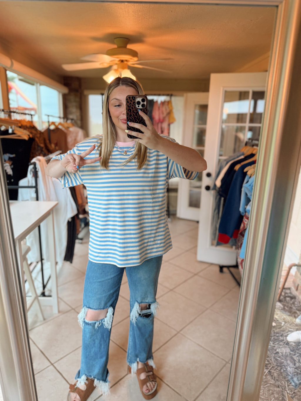 Seaside Stripe Tee