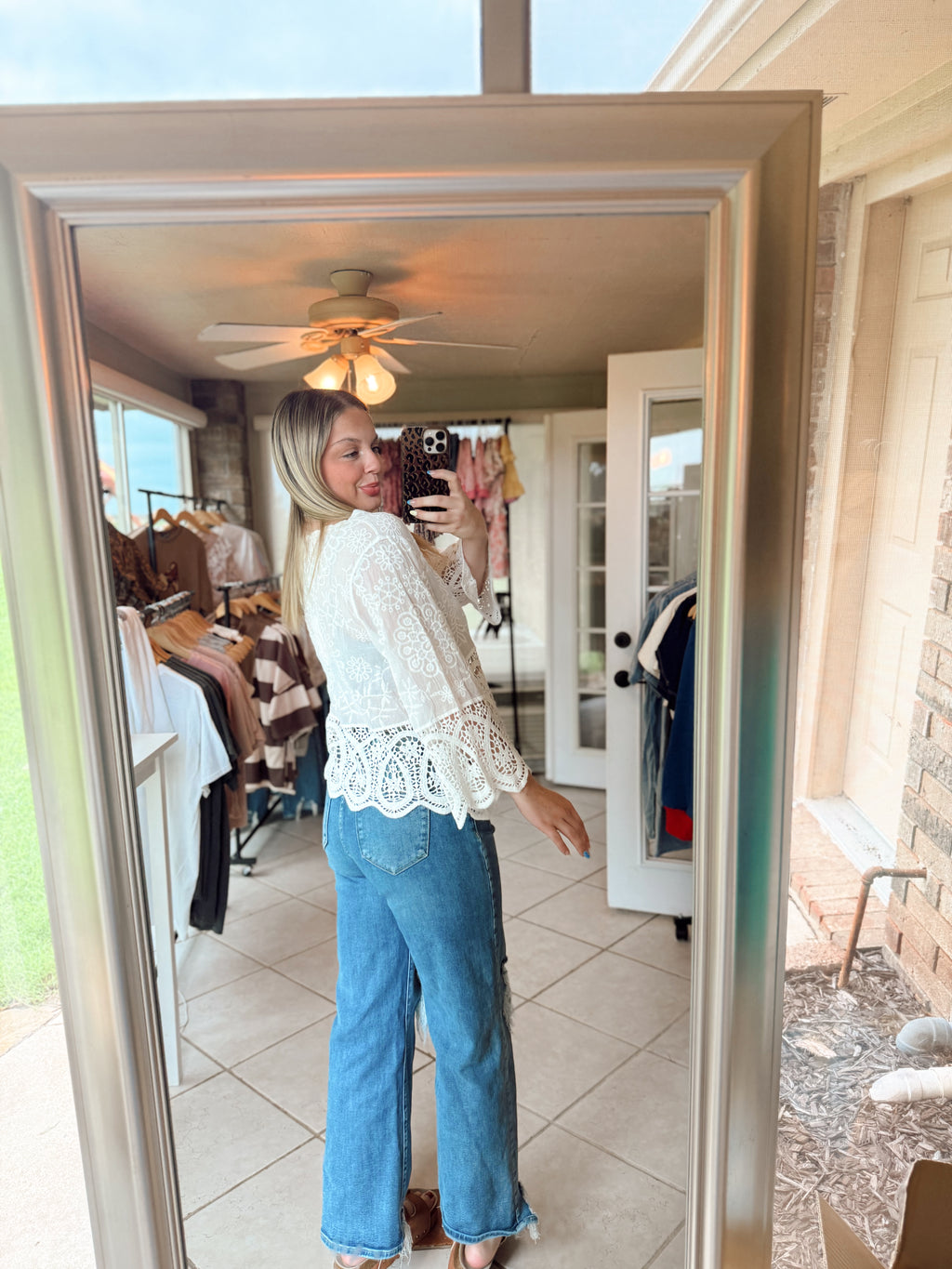 Belle Lace Top