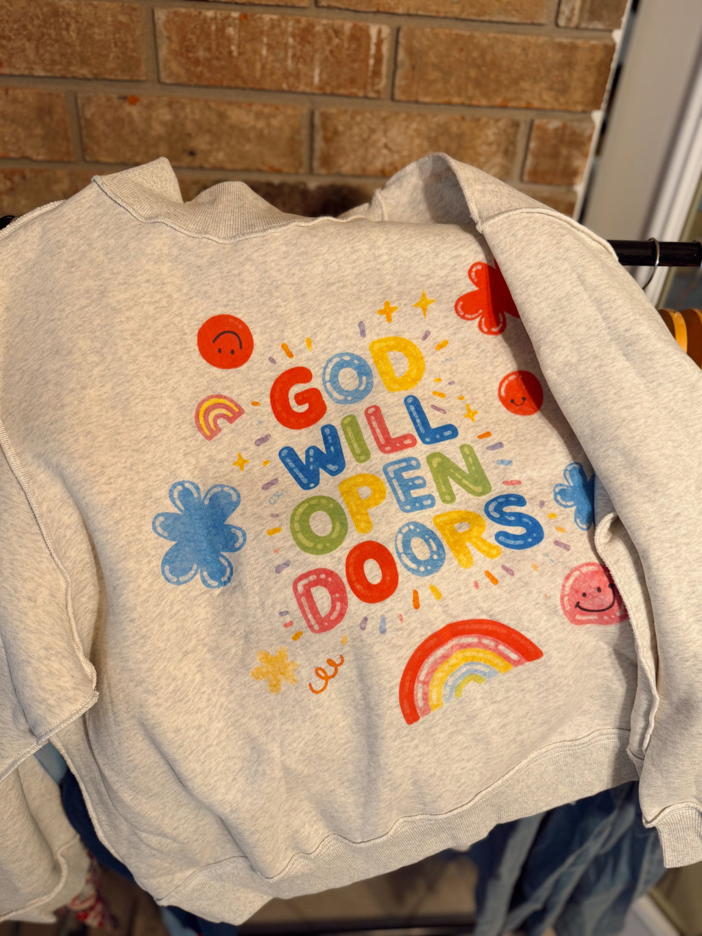 God Will Open Door - Reversible