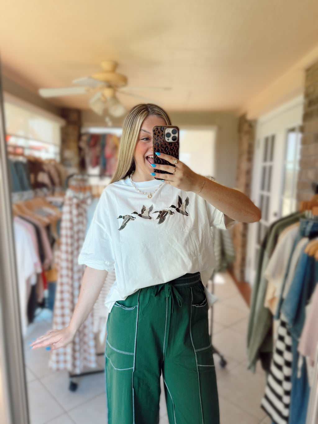 Green Stitch Barrel