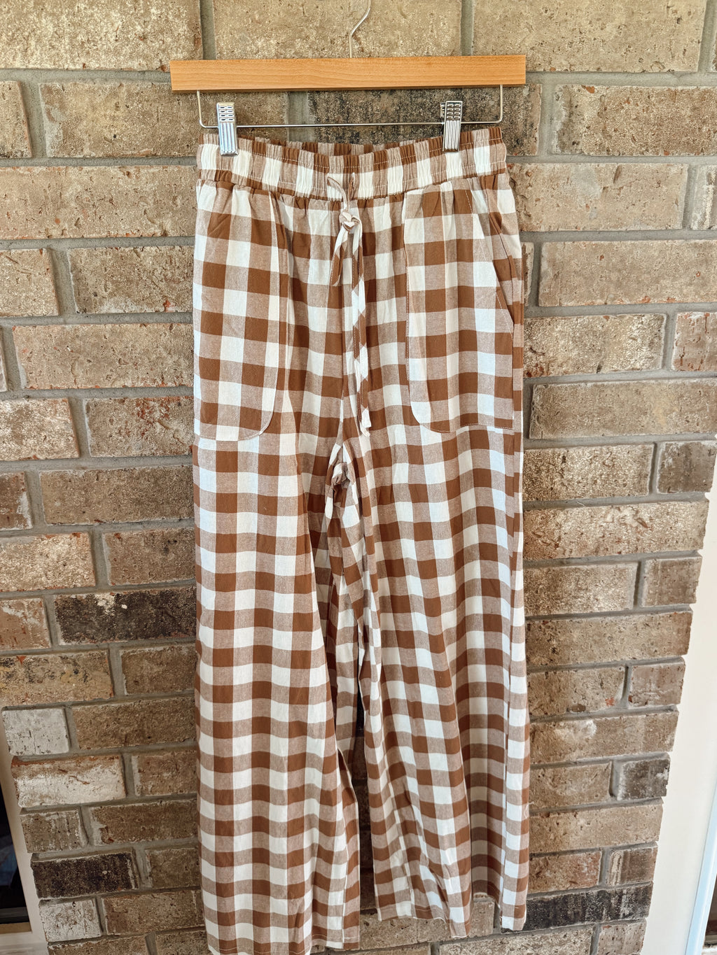 Saddle Check Trouser
