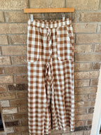 Saddle Check Trouser