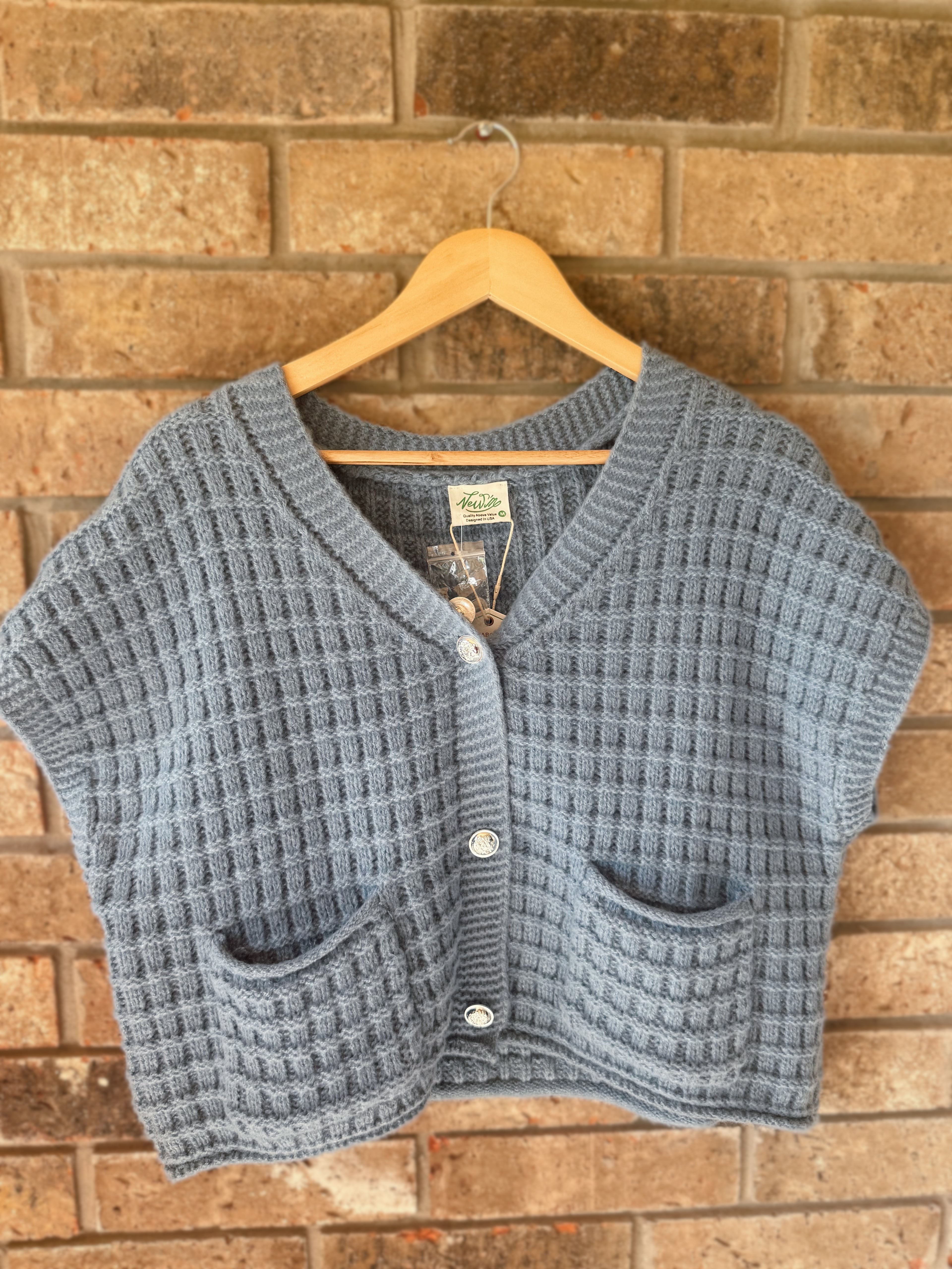Blueberry Waffle Cardi