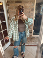 Teal Ridge Flannel