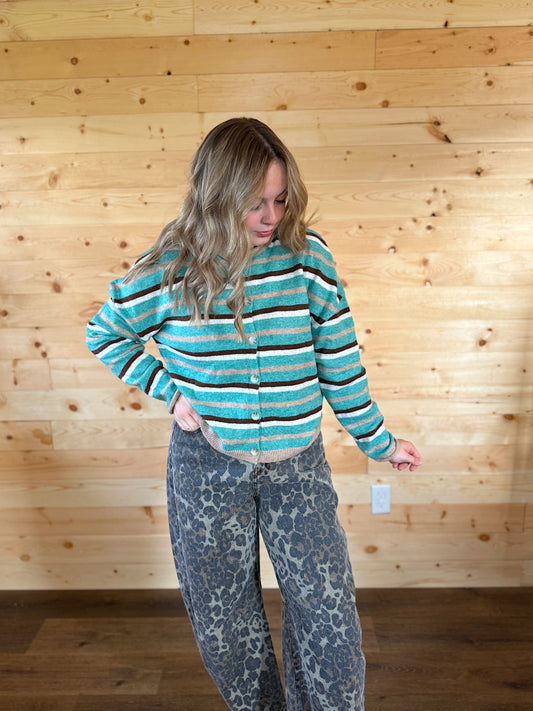 Autumn Stripe Cardigan
