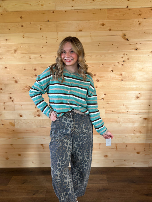 Autumn Stripe Cardigan