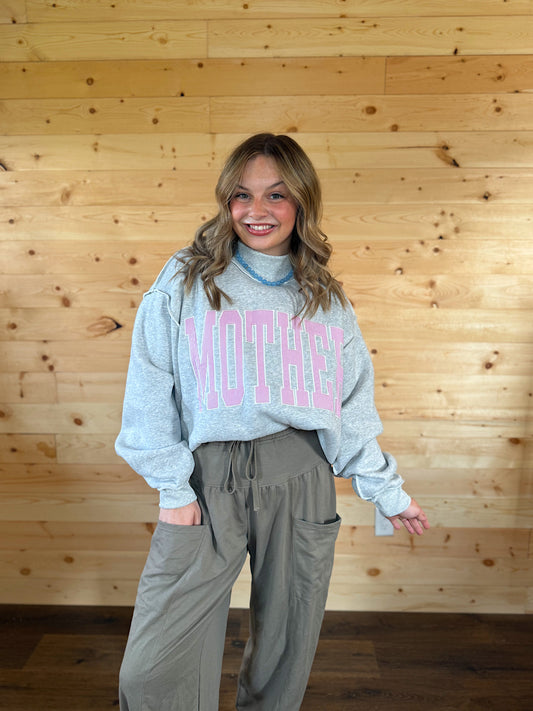 Mother Knows Best Mockneck