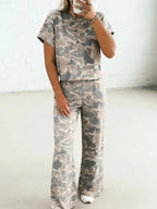 Woodland Camo Lounge Set