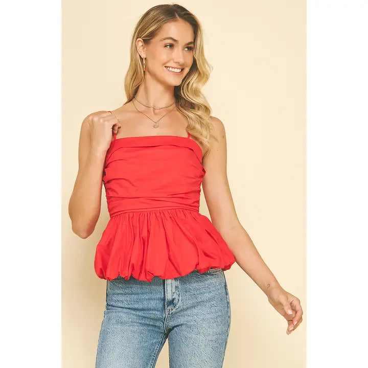 Red Bubble Top