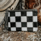 Stockyard Checkered Pouch