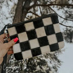 Stockyard Checkered Pouch